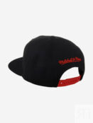 Бейсболка с прямым козырьком MITCHELL NESS 6HSSLD21213-CBHBLCK Chicago Blac 58-618XDOXM4K-09 фото 3