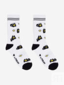 Носки с рисунками St.Friday Socks - Кляксохвост, Белый MONSTERSSBHOS8B-CYCLOCLYACSOHVOST фото 3