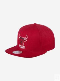 Бейсболка с прямым козырьком MITCHELL NESS HHSS3258-CBUYYPPPRED1 Chicago Bu