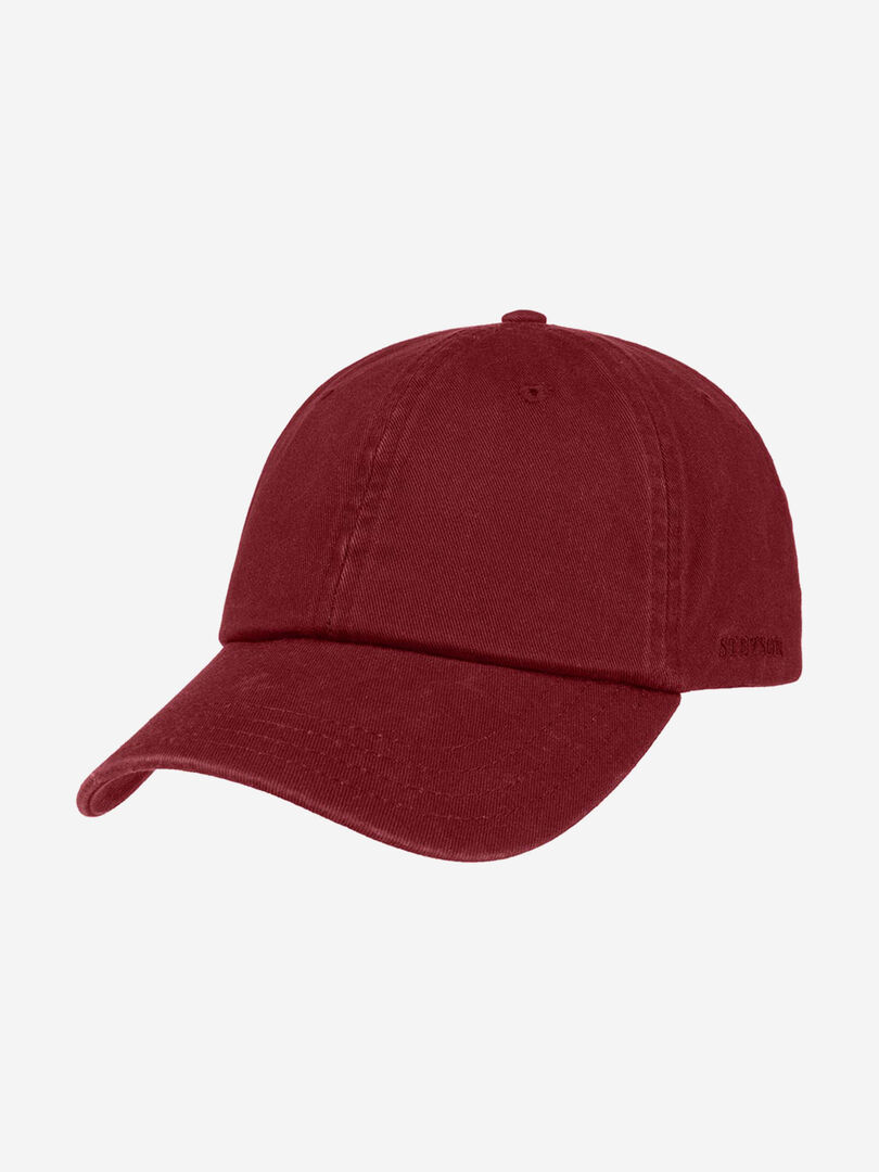 Бейсболка STETSON 7711101 BASEBALL CAP COTTON (малиновый), Мультицвет 02-214XDOXS9Z-12 фото 1