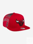 Бейсболка с прямым козырьком MITCHELL NESS HHSS2991-CBUYYPPPRED1 Chicago Bu 58-143XDOXM4K-18 фото 2