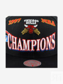 Бейсболка с прямым козырьком MITCHELL NESS HHSS1077-CBUYYPPPBLCK Chicago Bu 58-540XDOXM4K-09 фото 5