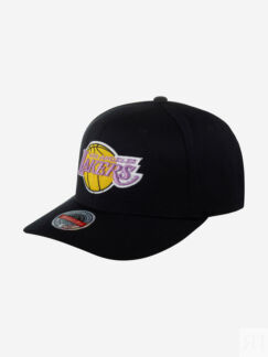 Бейсболка MITCHELL NESS HHSSINTL1245-LALBLCK Los Angeles Lakers NBA (черный