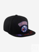 Бейсболка с прямым козырьком MITCHELL NESS HHSS2997-P76YYPPPBLCK Philadelph 58-548XDOXM4K-09 фото 2