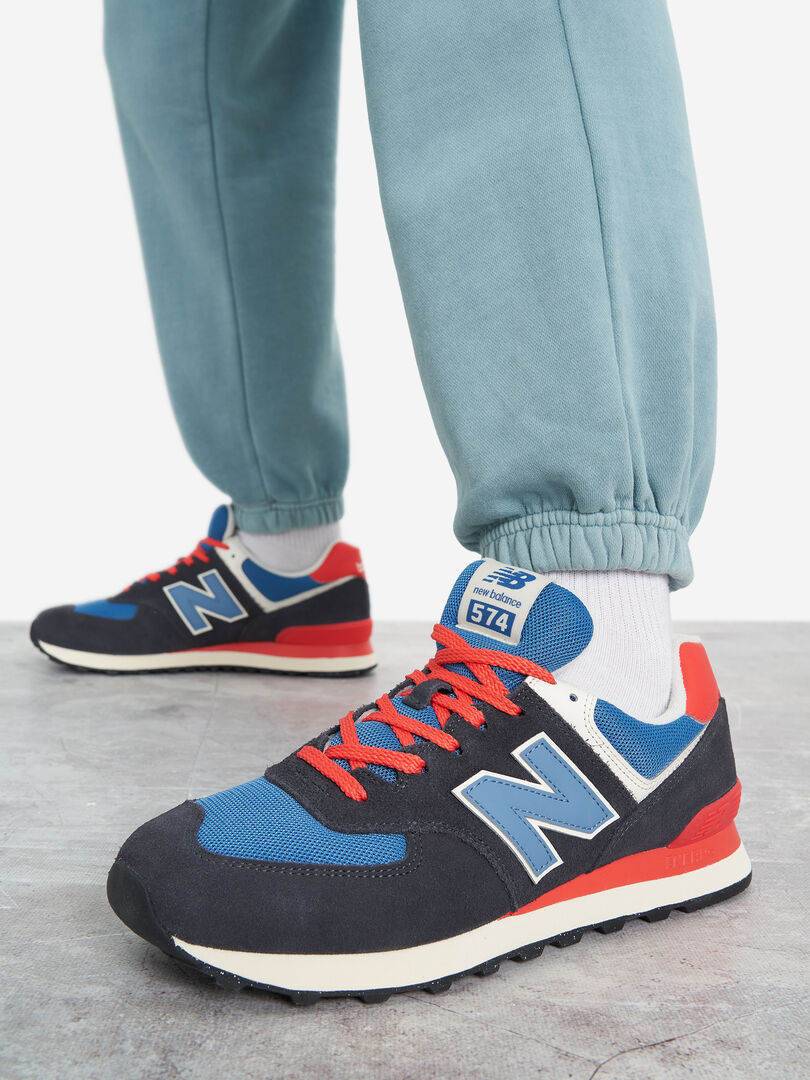 Кроссовки мужские New Balance 574, Серый U574RBAN04-. фото 1