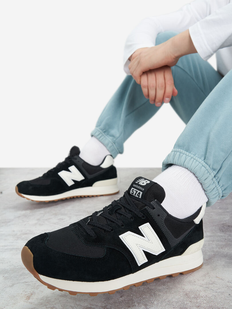 Кроссовки мужские New Balance 574, Черный U574RABN04-. фото 1