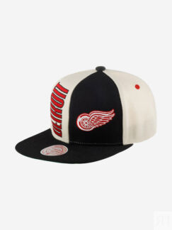 Бейсболка с прямым козырьком MITCHELL NESS HHSS5371-DRWYYPPPOFWH Detroit Re