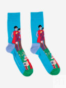 Носки с рисунками Happy Socks x Beatles - Pepperland, Синий LIMITEDSBHOH16-PEPPERLAND фото 4