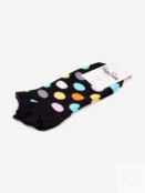 Носки с рисунками Happy Socks - Low Big Dot Black, Черный LOWSBHOH16-BIGDOT фото 5