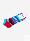 Носки с рисунками Happy Socks - Low Multi Stripe, Синий LOWSBHOH16-MULTICOLOR фото 4