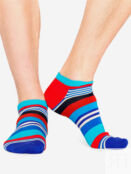 Носки с рисунками Happy Socks - Low Multi Stripe, Синий LOWSBHOH16-MULTICOLOR фото 5