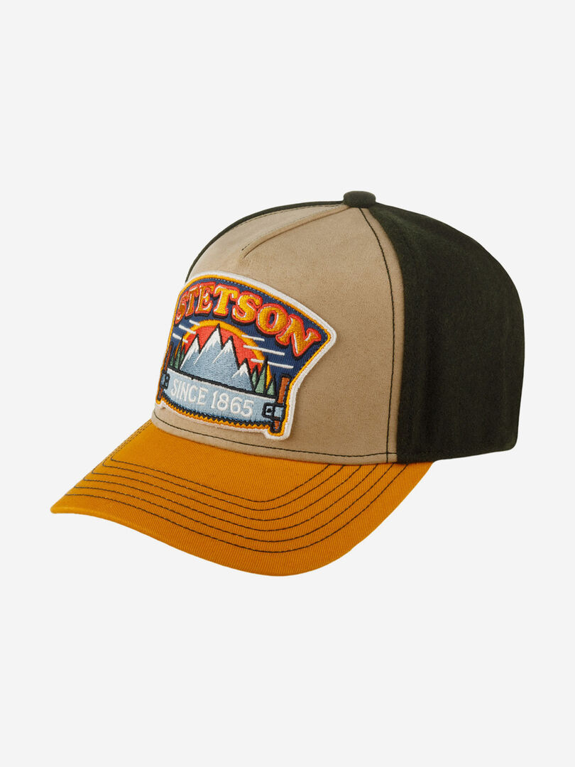 Бейсболка STETSON 7761129 TRUCKER CAP HACKSAW (желтый), Желтый 02-835XDOXS9Z-02 фото 1