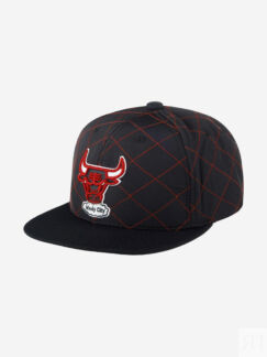 Бейсболка с прямым козырьком MITCHELL NESS HHSS1212-CBUYYPPPBLCK Chicago Bu