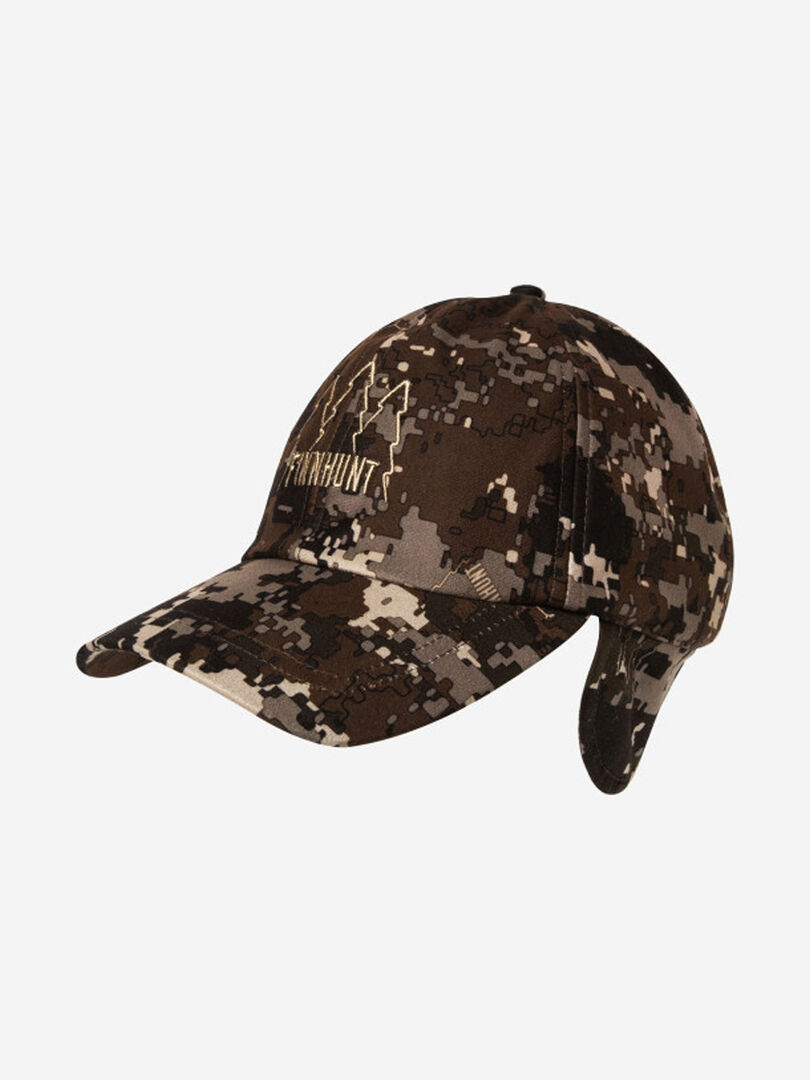 Бейсболка FINNHUNT Autumn Camo c ушами, Коричневый FH00125-01SZUJF3A-01 фото 1