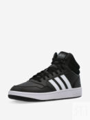 Кеды мужские adidas Hoops 3.0 Mid, Черный GW3020A01-. фото 3