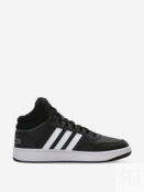 Кеды мужские adidas Hoops 3.0 Mid, Черный GW3020A01-. фото 5