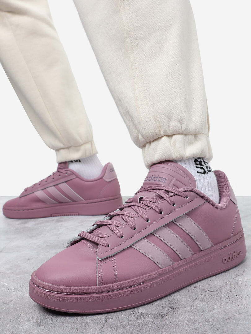 Кеды женские adidas Grand Court Alpha, Фиолетовый ID7093A01-. фото 1