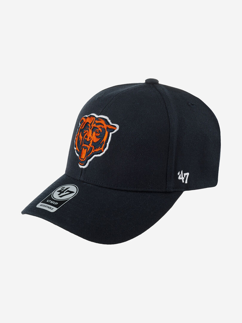 Бейсболка 47 BRAND FL-MVP06WBV-NY62 Chicago Bears NFL (синий), Синий 36-396XDOX403-16 фото 1