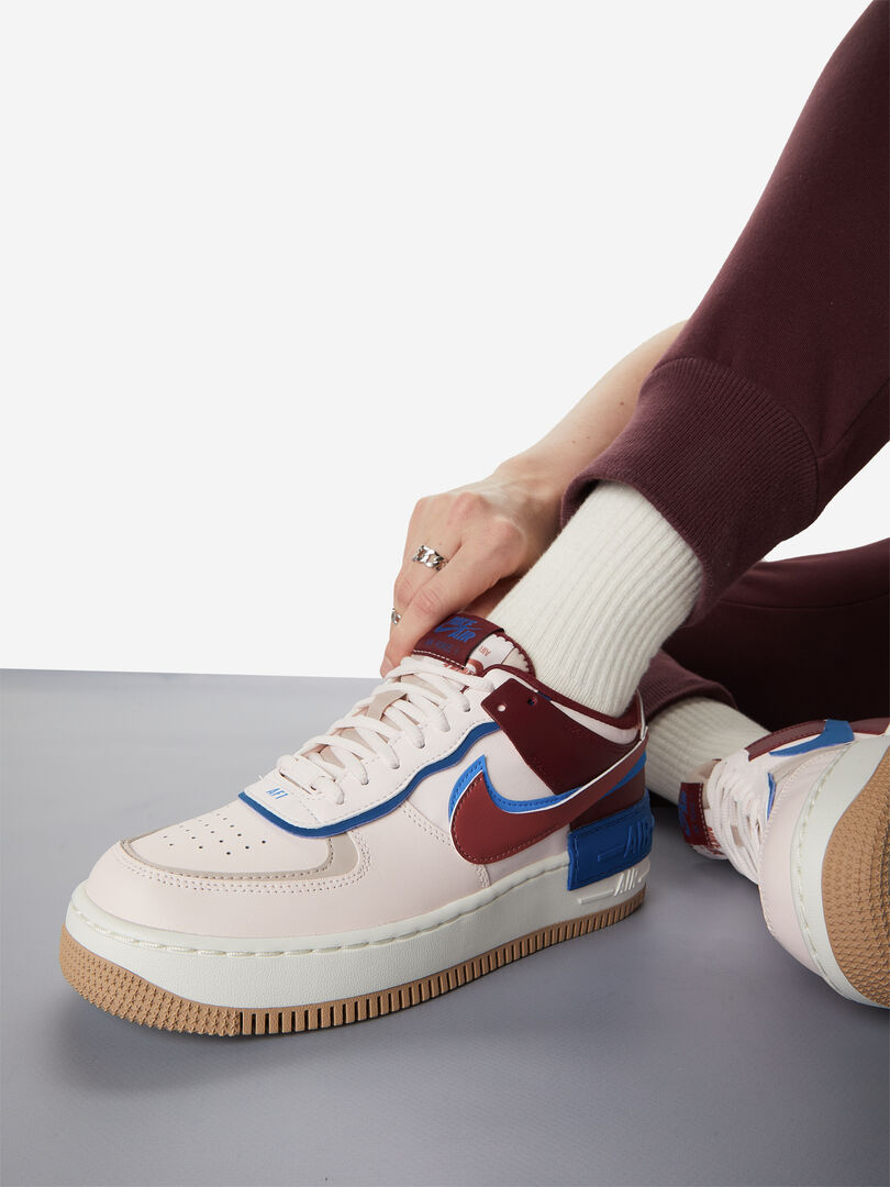 Кеды женские Nike Air Force 1 Shadow, Розовый CI0919N06-601 фото 1