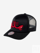 Бейсболка с сеточкой MITCHELL NESS HHSS3467-CBUYYPPPBLCK Chicago Bulls NBA 58-231XDOXM4K-10 фото 1