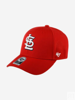 Бейсболка 47 BRAND B-MVP23WBV-RDC St. Louis Cardinals MLB (красный), Красны