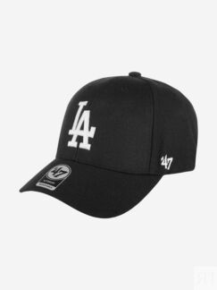 Бейсболка 47 BRAND B-MVP12WBV Los Angeles Dodgers MLB (черный), Черный