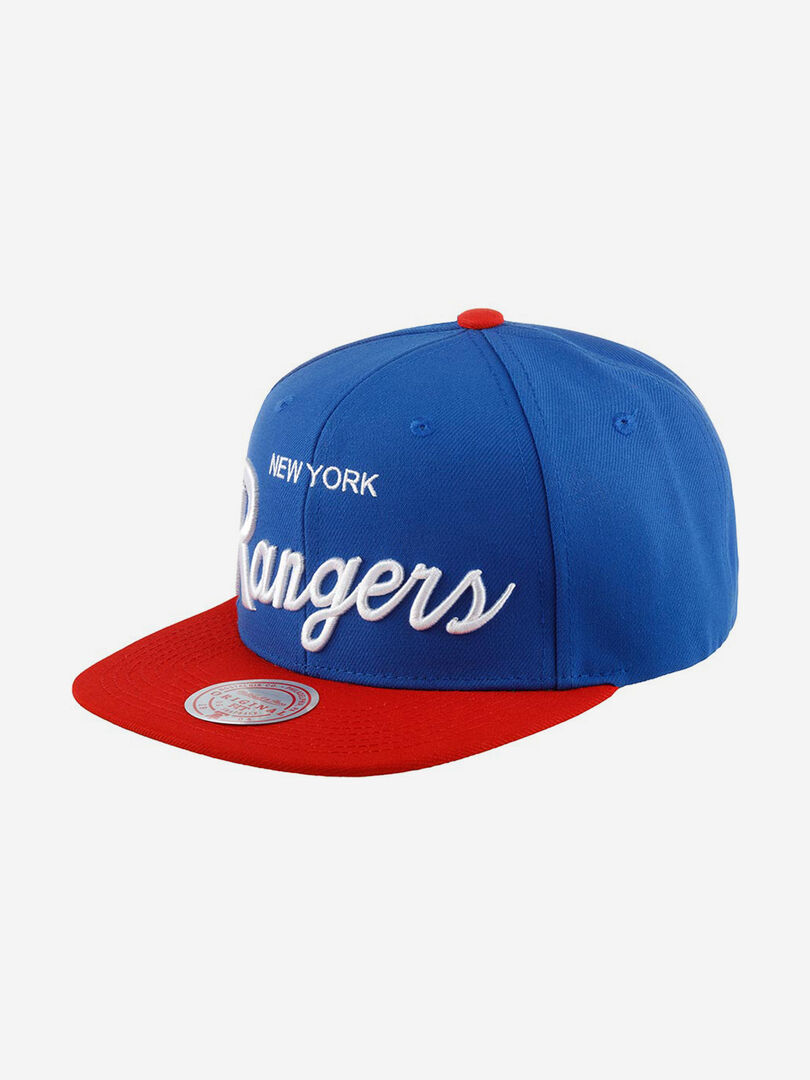 Бейсболка с прямым козырьком MITCHELL NESS 6HSSSH22086-NYABLUE New York Ran 58-524XDOXM4K-06 фото 1