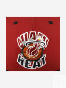 Бейсболка с прямым козырьком MITCHELL NESS HHSS5146-MHEYYPPPRED1 Miami Heat 58-736XDOXM4K-18 фото 5