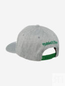 Бейсболка MITCHELL NESS HHSS3273-BCEYYPPPGYHT Boston Celtics NBA (серый), С 58-580XDOXM4K-01 фото 3