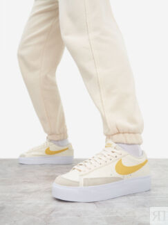 Кеды женские Nike Blazer Low Platform, Бежевый