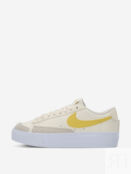 Кеды женские Nike Blazer Low Platform, Бежевый DJ0292N06-113 фото 2