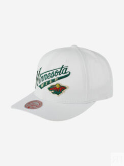 Бейсболка MITCHELL NESS HHSS5758-MWIYYPPPWHIT Minnesota Wild NHL (белый), Б