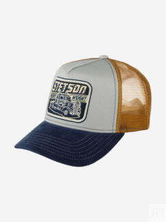 Бейсболка с сеточкой STETSON 7761174 TRUCKER CAP HEAVY DUTY (синий), Синий