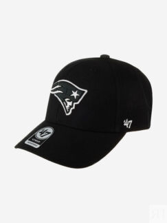 Бейсболка 47 BRAND F-MVP19WBV-BKW New England Patriots NFL (черный), Черный