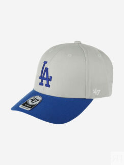 Бейсболка 47 BRAND B-MVPTT12WBV-GY Los Angeles Dodgers MLB (серый), Серый