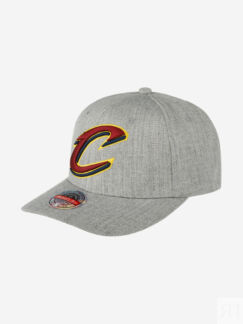 Бейсболка MITCHELL NESS HHSS3273-CCAYYPPPGYHT Cleveland Cavaliers NBA (серы