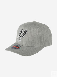 Бейсболка MITCHELL NESS HHSS3273-SASYYPPPGYHT San Antonio Spurs NBA (серый)