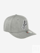 Бейсболка MITCHELL NESS HHSS3273-SASYYPPPGYHT San Antonio Spurs NBA (серый) 59-115XDOXM4K-01 фото 2