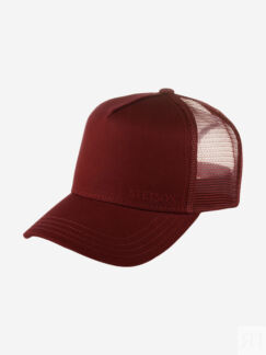 Бейсболка с сеточкой STETSON 7751179 TRUCKER CAP COTTON (малиновый), Мульти