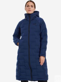 Пуховик женский Mountain Hardwear Stretchdown Long Parka, Синий