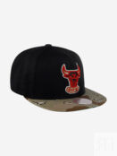 Бейсболка с прямым козырьком MITCHELL NESS HHSS1101-CBUYYPPPBLCK Chicago Bu 58-433XDOXM4K-09 фото 2