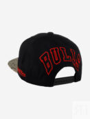 Бейсболка с прямым козырьком MITCHELL NESS HHSS1101-CBUYYPPPBLCK Chicago Bu 58-433XDOXM4K-09 фото 3