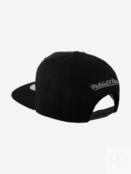 Бейсболка с прямым козырьком MITCHELL NESS 6HSSLD21213-LAKBLCK Los Angeles 59-029XDOXM4K-09 фото 3