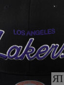 Бейсболка с прямым козырьком MITCHELL NESS 6HSSMM19008-LALBLCK Los Angeles 59-031XDOXM4K-09 фото 5