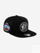 Бейсболка с прямым козырьком MITCHELL NESS HHSS5341-BNEYYPPPBLCK Brooklyn N 59-006XDOXM4K-09 фото 2