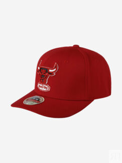 Бейсболка MITCHELL NESS HHSB3261-CBUYYPPPRED1 Chicago Bulls NBA (красный),