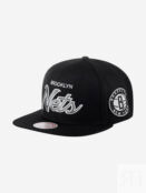 Бейсболка с прямым козырьком MITCHELL NESS HHSS3280-BNEYYPPPBLCK Brooklyn N 58-224XDOXM4K-09 фото 1