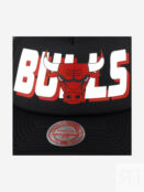 Бейсболка с сеточкой MITCHELL NESS HHSS5345-CBUYYPPPBLCK Chicago Bulls NBA 58-747XDOXM4K-09 фото 5