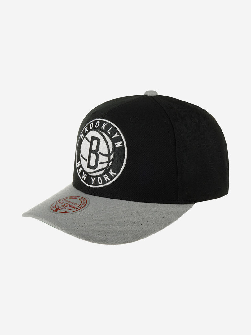 Бейсболка MITCHELL NESS 6HSSSH21399-BNEBKGY Brooklyn Nets NBA (черный), Чер 59-176XDOXM4K-10 фото 1