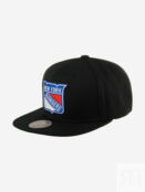 Бейсболка с прямым козырьком MITCHELL NESS HHSS6743-NYAYYPPPBLCK New York R 59-269XDOXM4K-09 фото 1